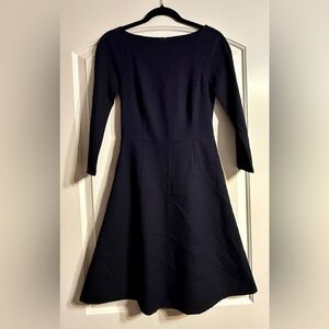 H&M Midnight Blue Long Sleeve Dress